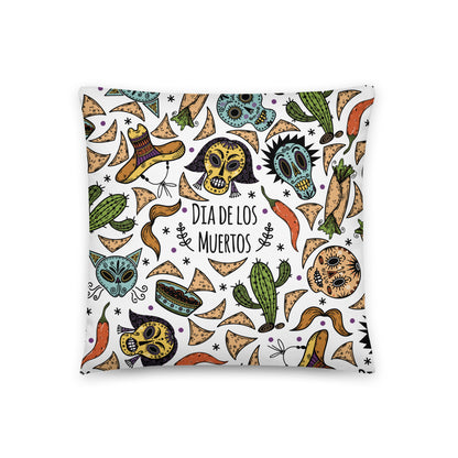 Dia de Los Muertos Calaveras Home Décor Pillow