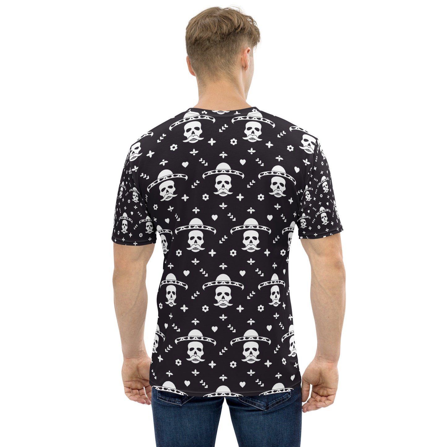 Sombrero Skull Halloween Men's T-Shirt