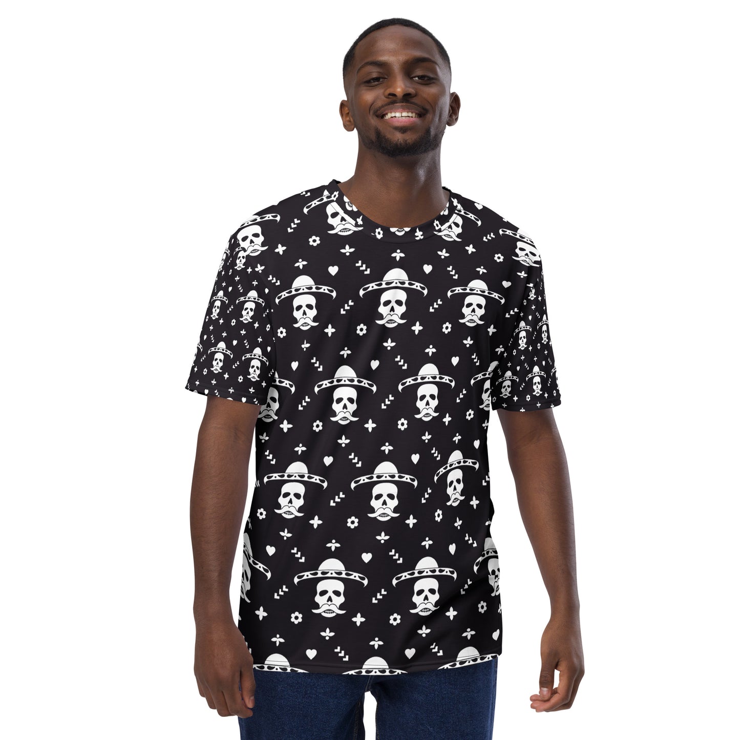 Sombrero Skull Halloween Men's T-Shirt