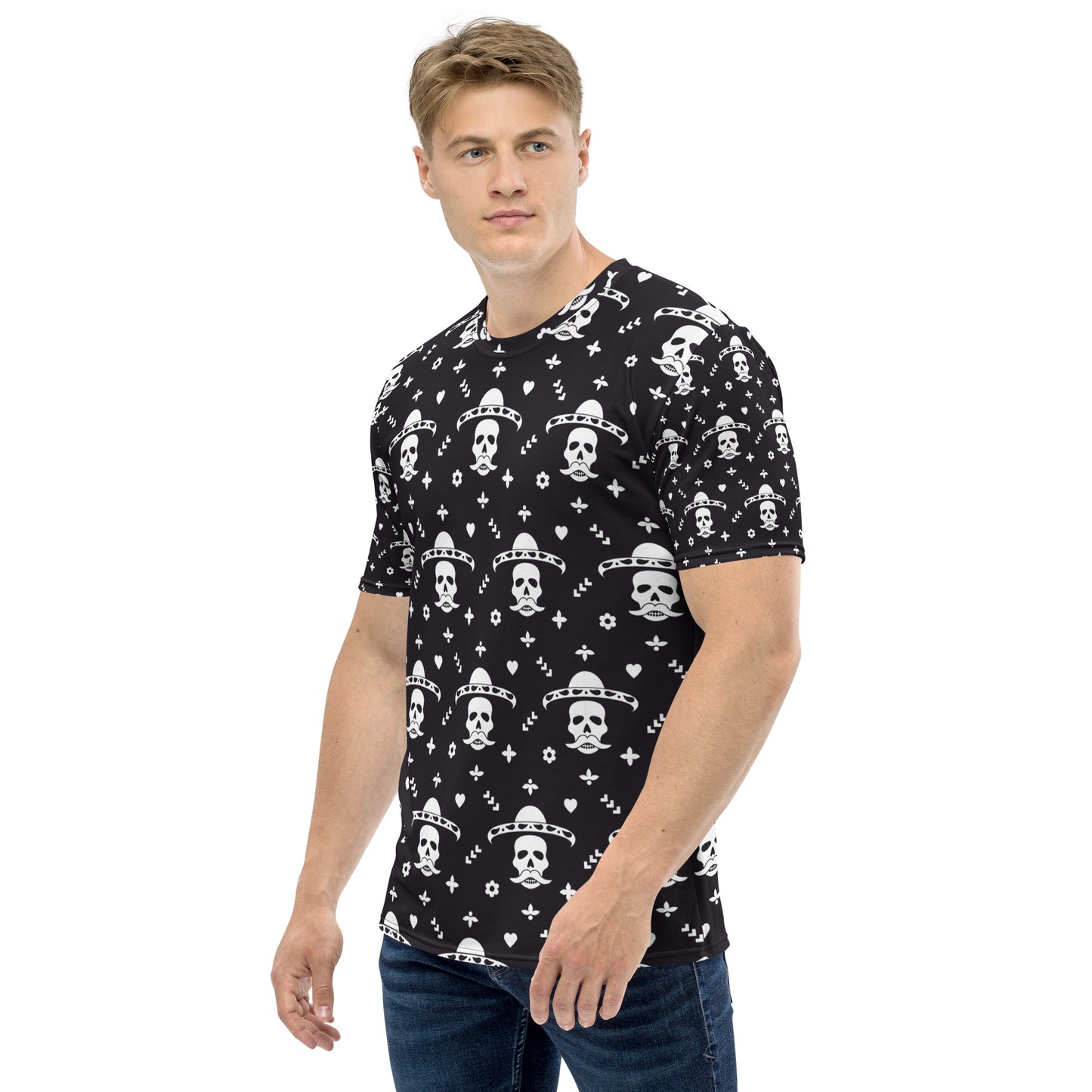 Sombrero Skull Halloween Men's T-Shirt