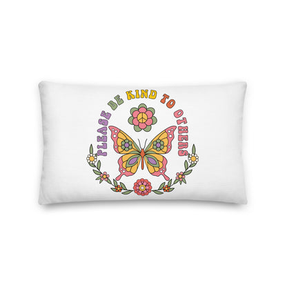 Aiilov Adegorr Please be Kind to Others Design Pillow for Home Décor