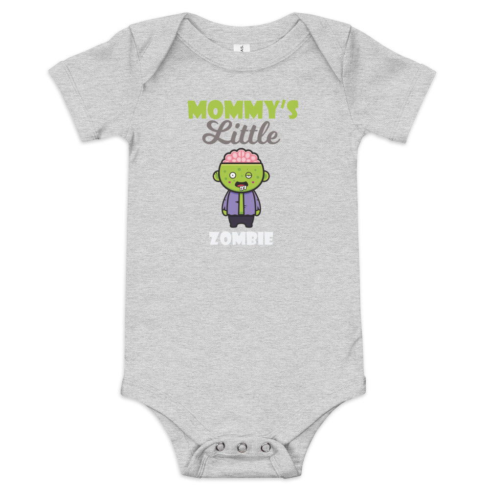 Mommy's Little Zombie Baby short sleeve one piece