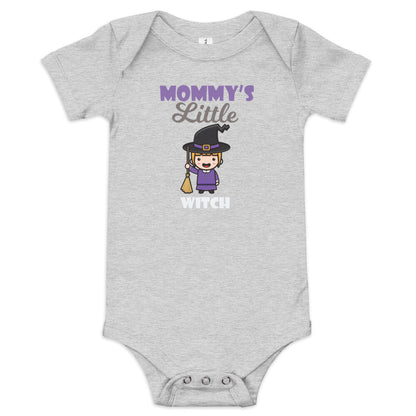 Mommy's Little Witch Baby short sleeve one piece