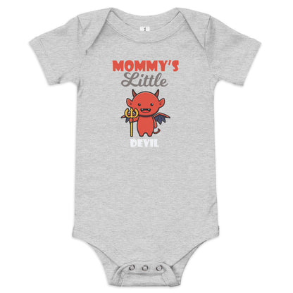 Mommy's Little Devil Baby short sleeve one piece