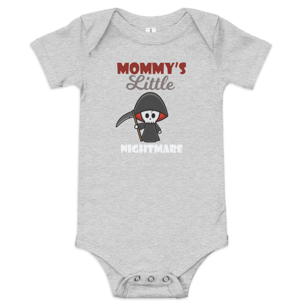 Mommy's Little Nightmare Baby short sleeve one piece