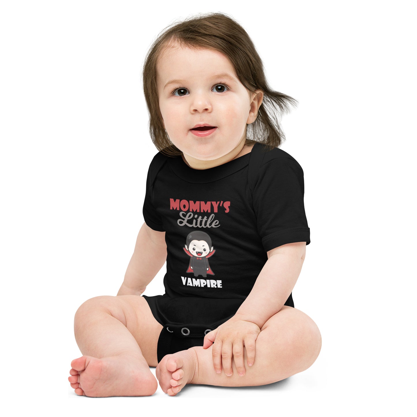 Mommy's Little Vampire Baby short sleeve one piece