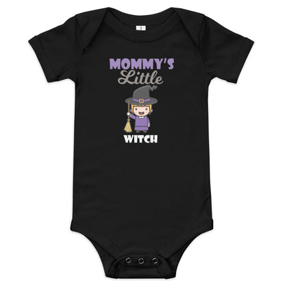 Mommy's Little Witch Baby short sleeve one piece