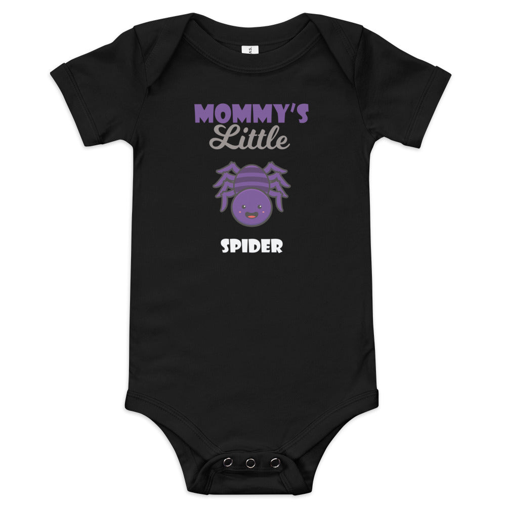 Mommy's Little Spider Baby short sleeve one piece