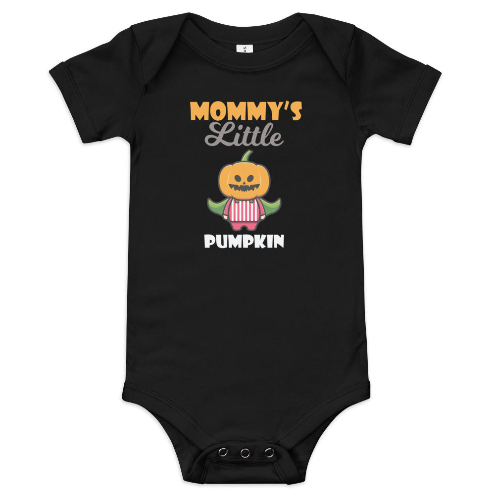 Mommy's Little Pumpkin Baby short sleeve one piece