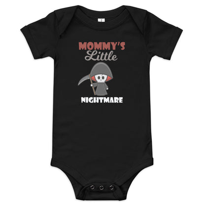 Mommy's Little Nightmare Baby short sleeve one piece