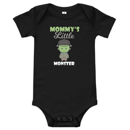 Mommy's Little Monster Baby short sleeve one piece