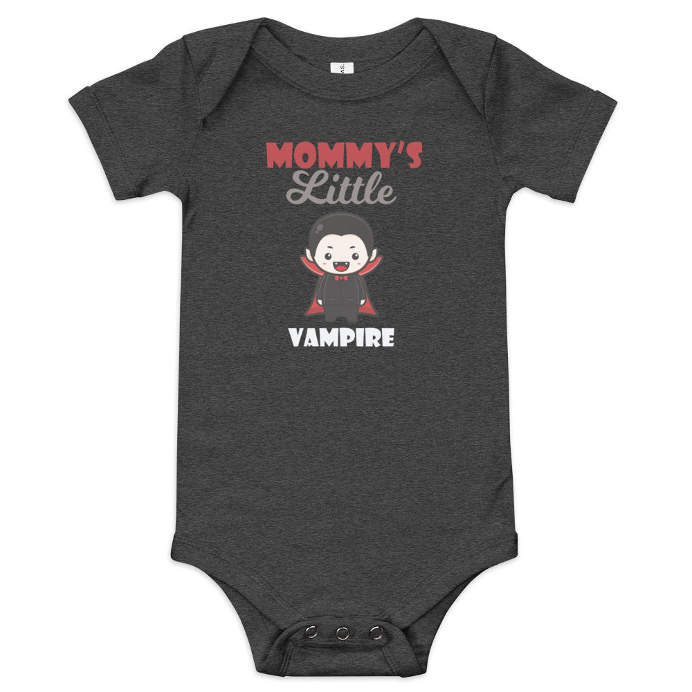 Mommy's Little Vampire Baby short sleeve one piece