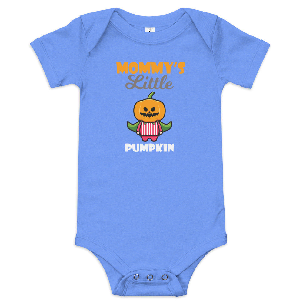 Mommy's Little Pumpkin Baby short sleeve one piece