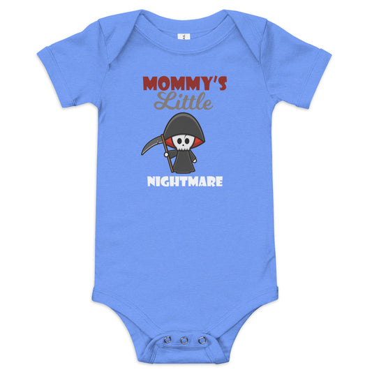 Mommy's Little Nightmare Baby short sleeve one piece