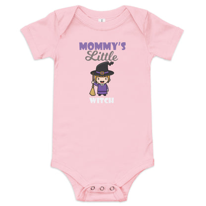 Mommy's Little Witch Baby short sleeve one piece