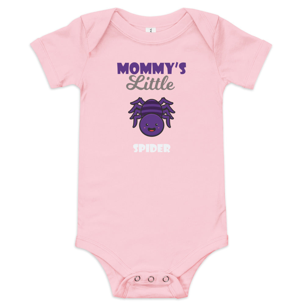 Mommy's Little Spider Baby short sleeve one piece