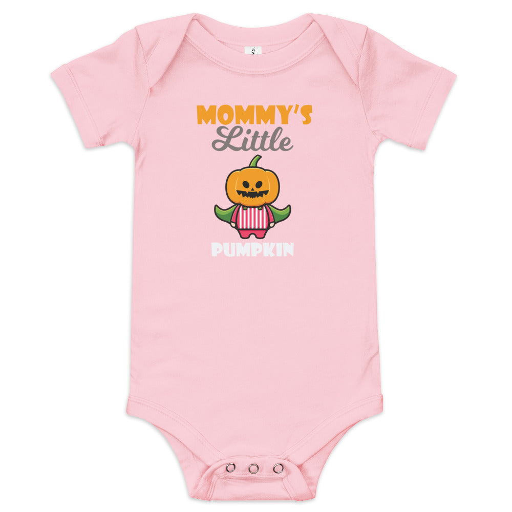 Mommy's Little Pumpkin Baby short sleeve one piece