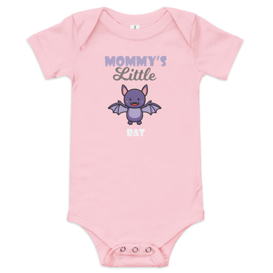 Mommy's Little Bat Baby short sleeve one piece