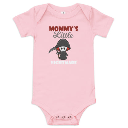 Mommy's Little Nightmare Baby short sleeve one piece