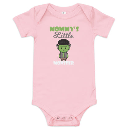 Mommy's Little Monster Baby short sleeve one piece