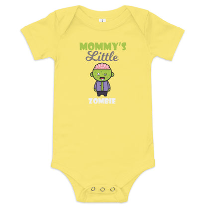 Mommy's Little Zombie Baby short sleeve one piece