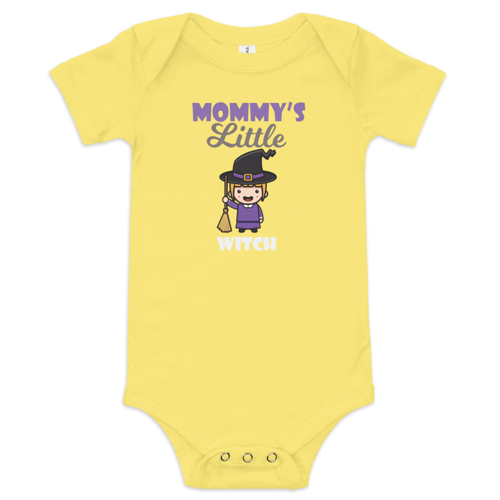 Mommy's Little Witch Baby short sleeve one piece