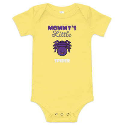 Mommy's Little Spider Baby short sleeve one piece