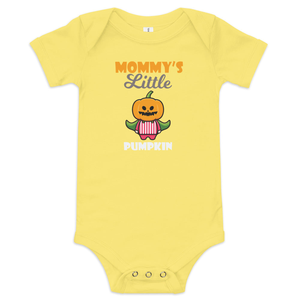 Mommy's Little Pumpkin Baby short sleeve one piece