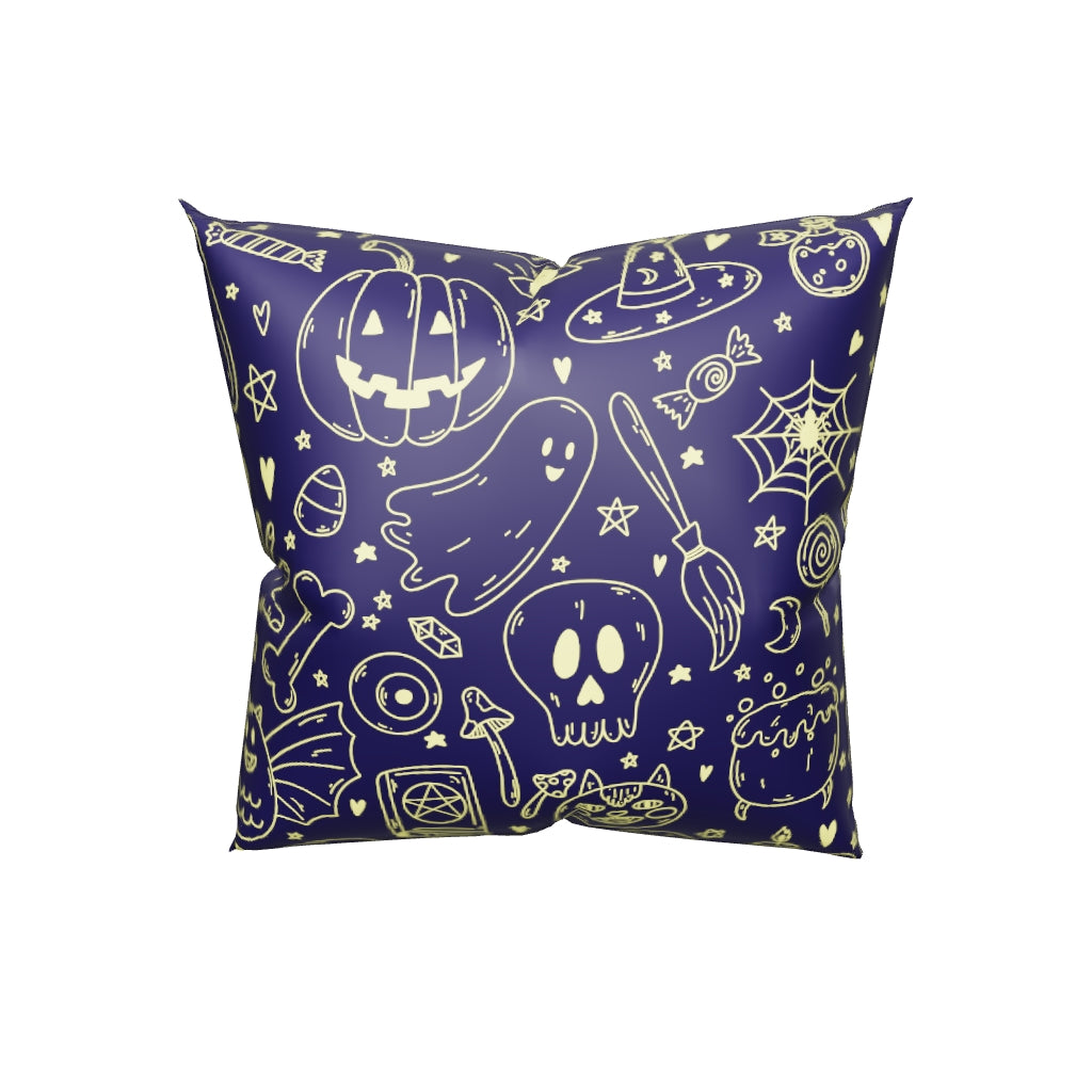 Night Sky Halloween Home Décor Pillow