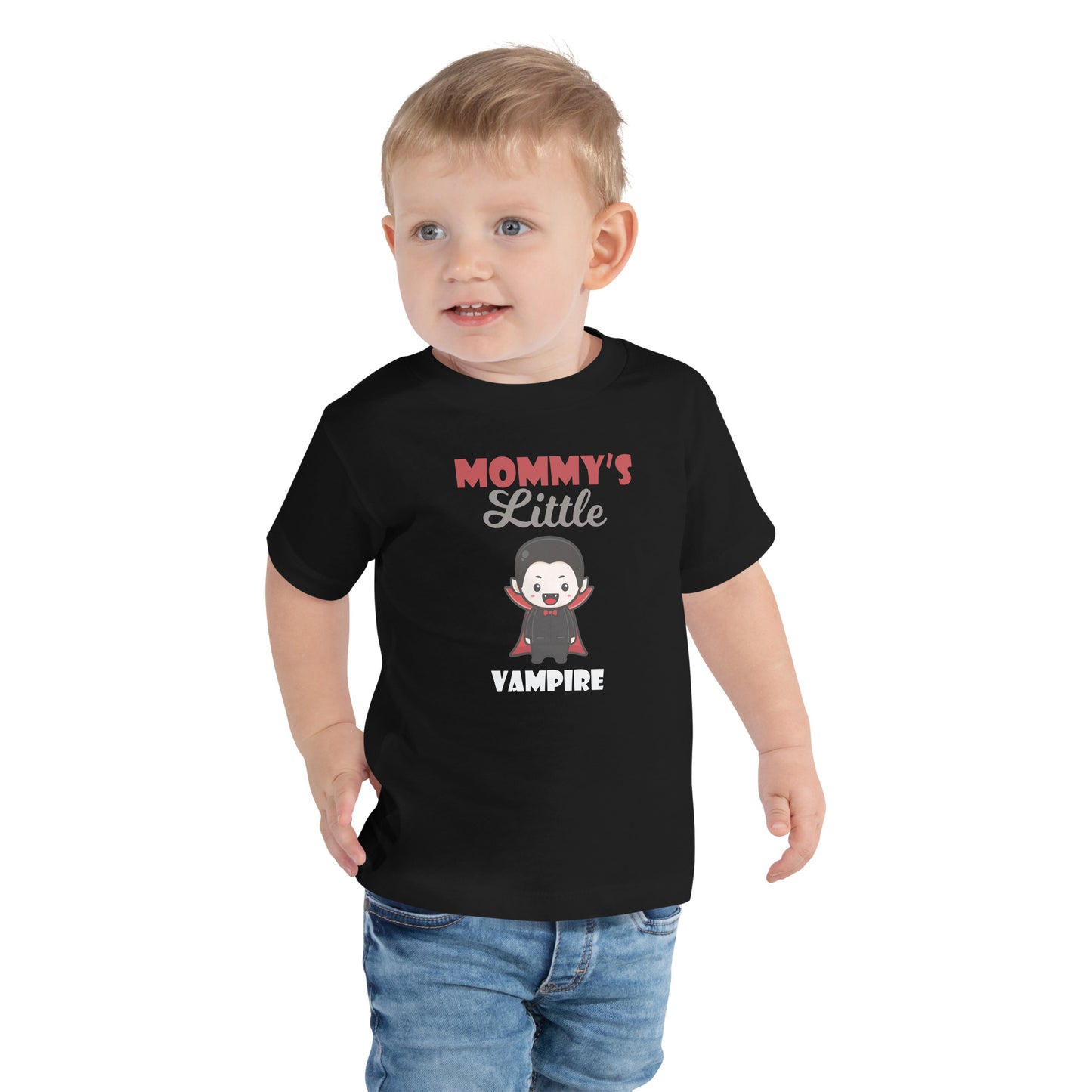 Mommy's Little Vampire Toddler Short Sleeve Tee