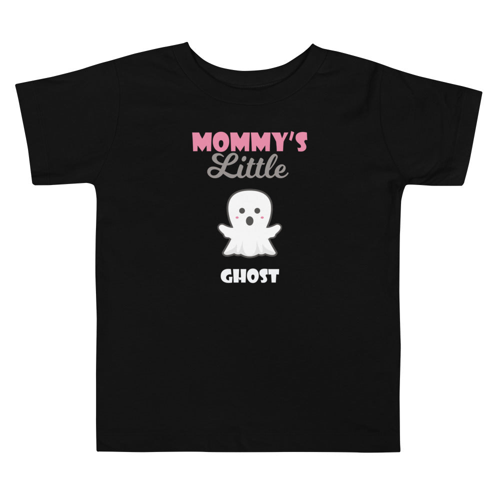 Mommy's Little Ghost Toddler Short Sleeve Tee