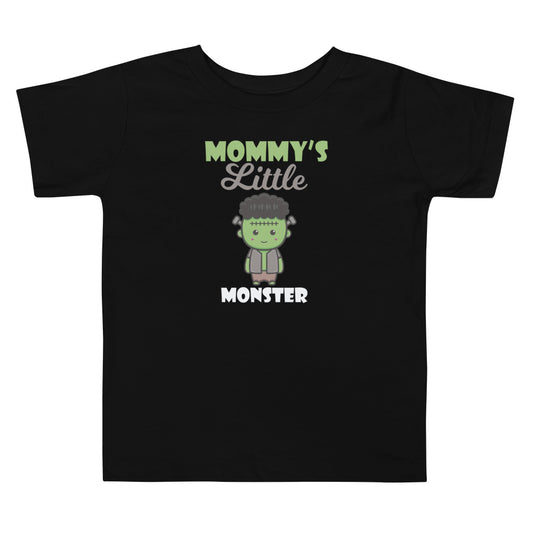 Mommy's Little Monster Toddler Short Sleeve Tee