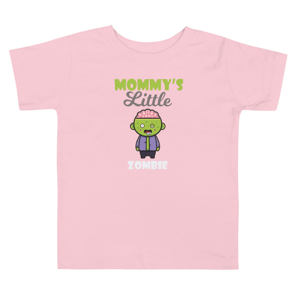 Mommy's Little Zombie Toddler Short Sleeve Tee