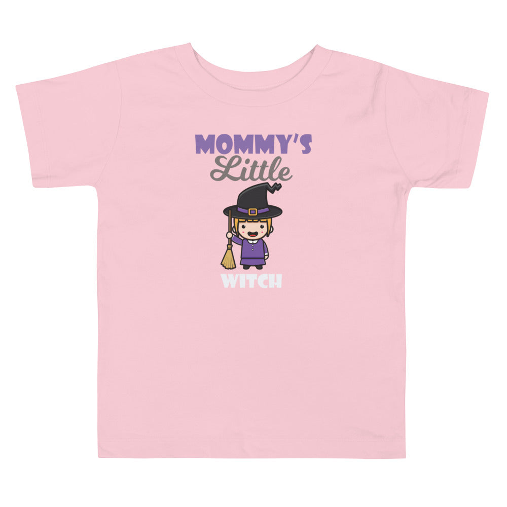 Mommy's Little Witch Toddler Short Sleeve Tee