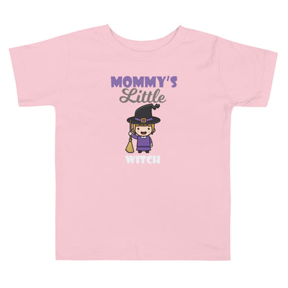 Mommy's Little Witch Toddler Short Sleeve Tee