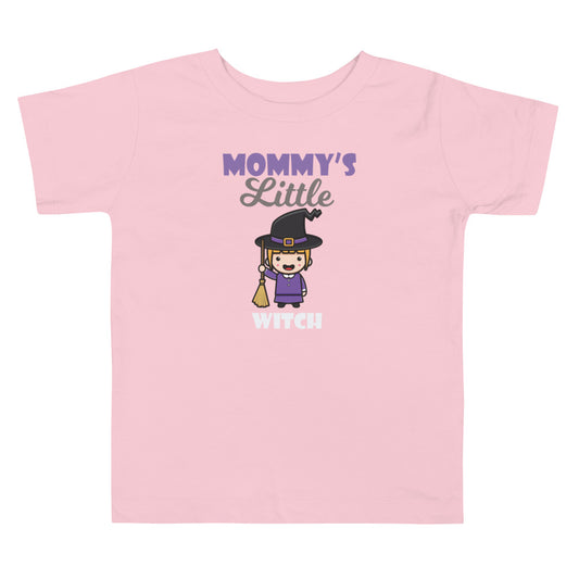 Mommy's Little Witch Toddler Short Sleeve Tee