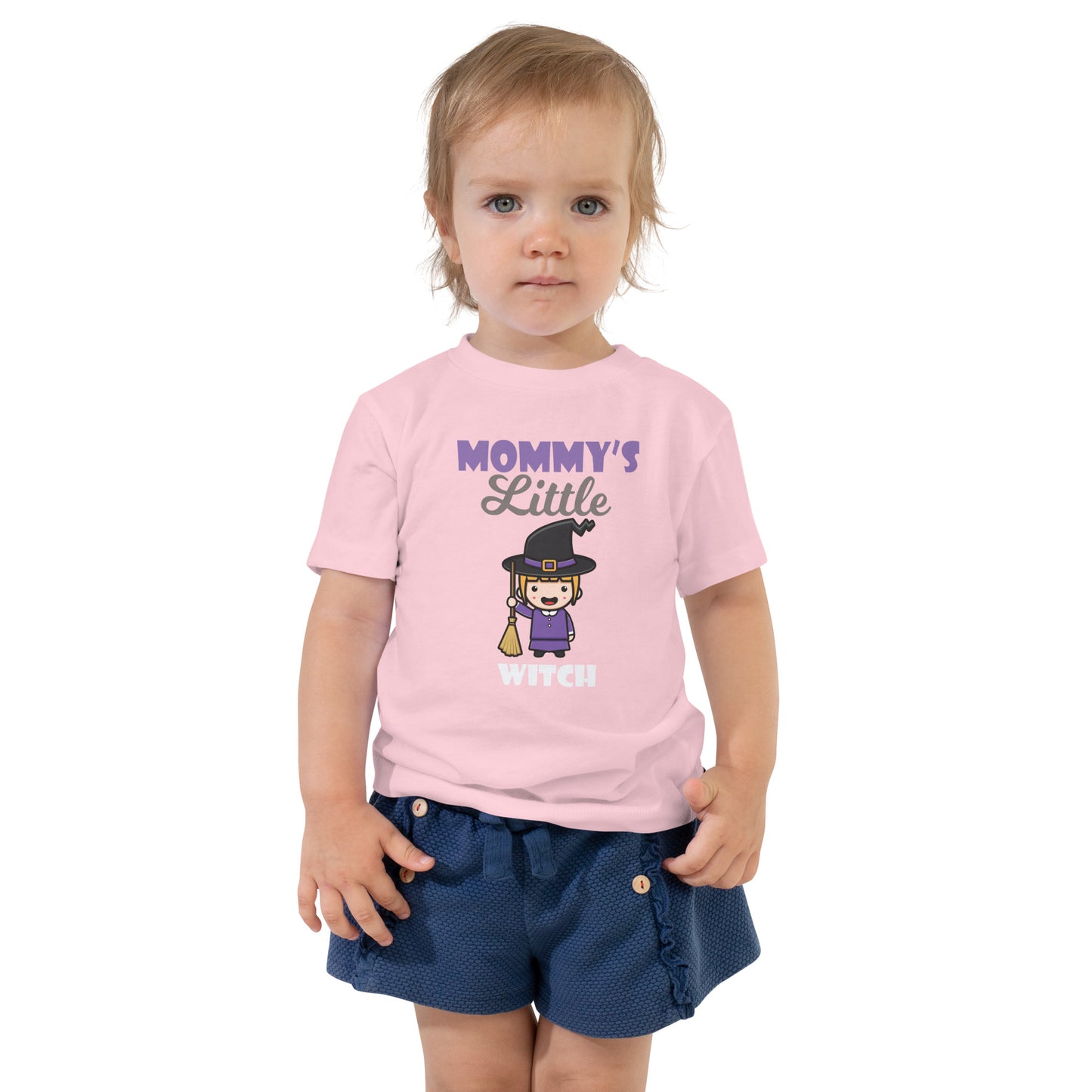 Mommy's Little Witch Toddler Short Sleeve Tee