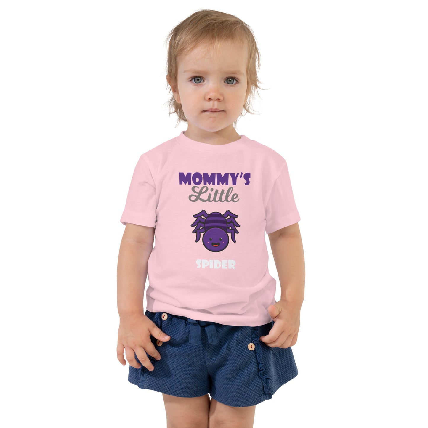 Mommy's Little Spider Toddler Short Sleeve Tee