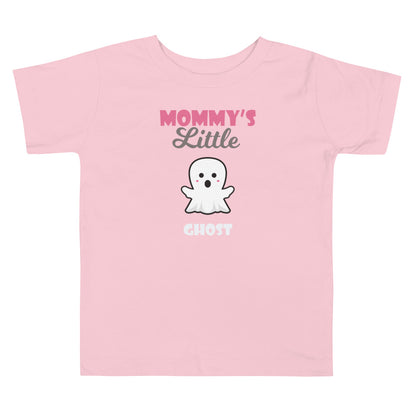 Mommy's Little Ghost Toddler Short Sleeve Tee