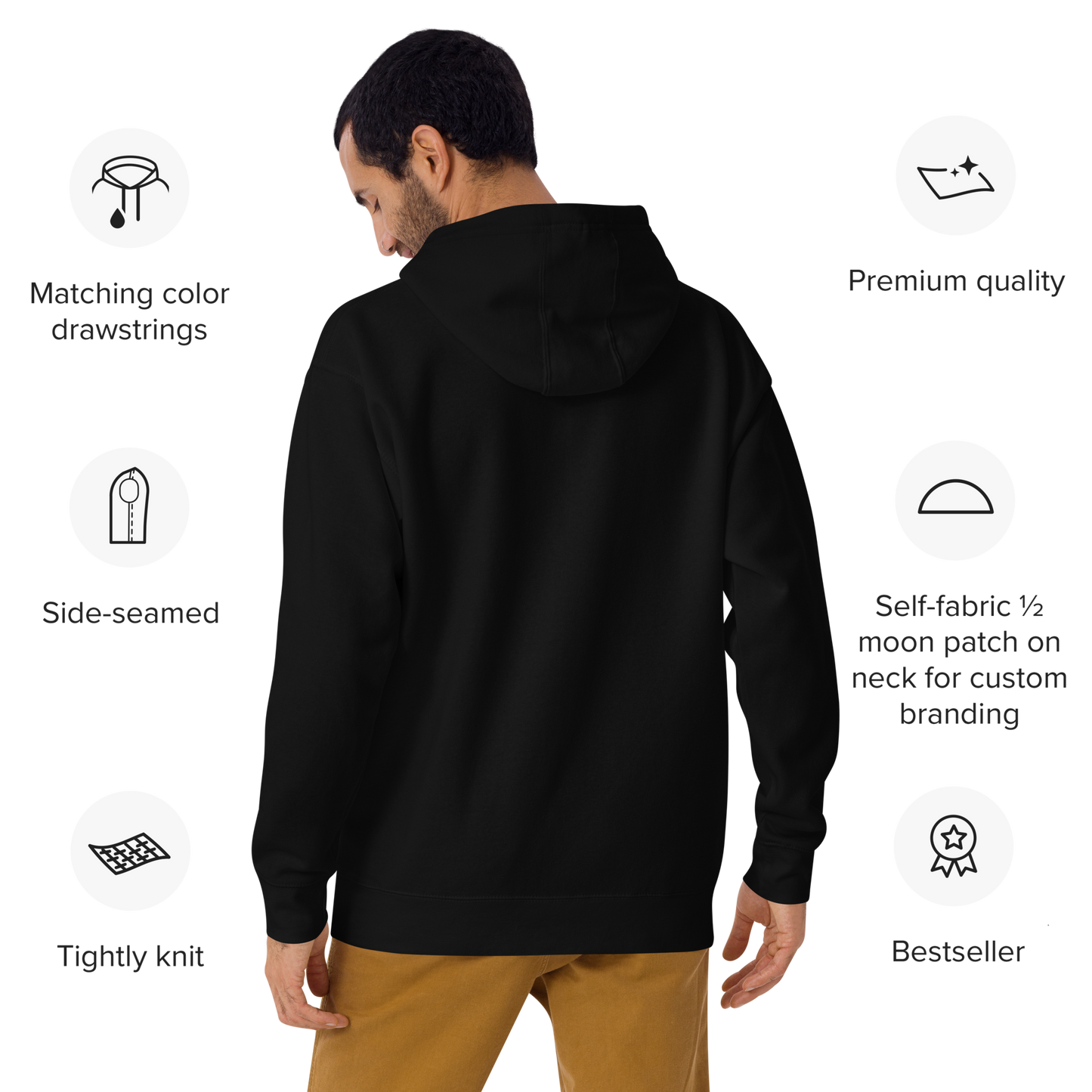 Personalize It Add Your Own Image and Text Unisex Hoodie