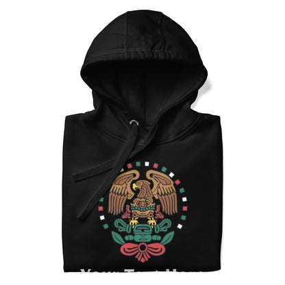 Escudo de Mexico Eagle Emblem Unisex Hoodie