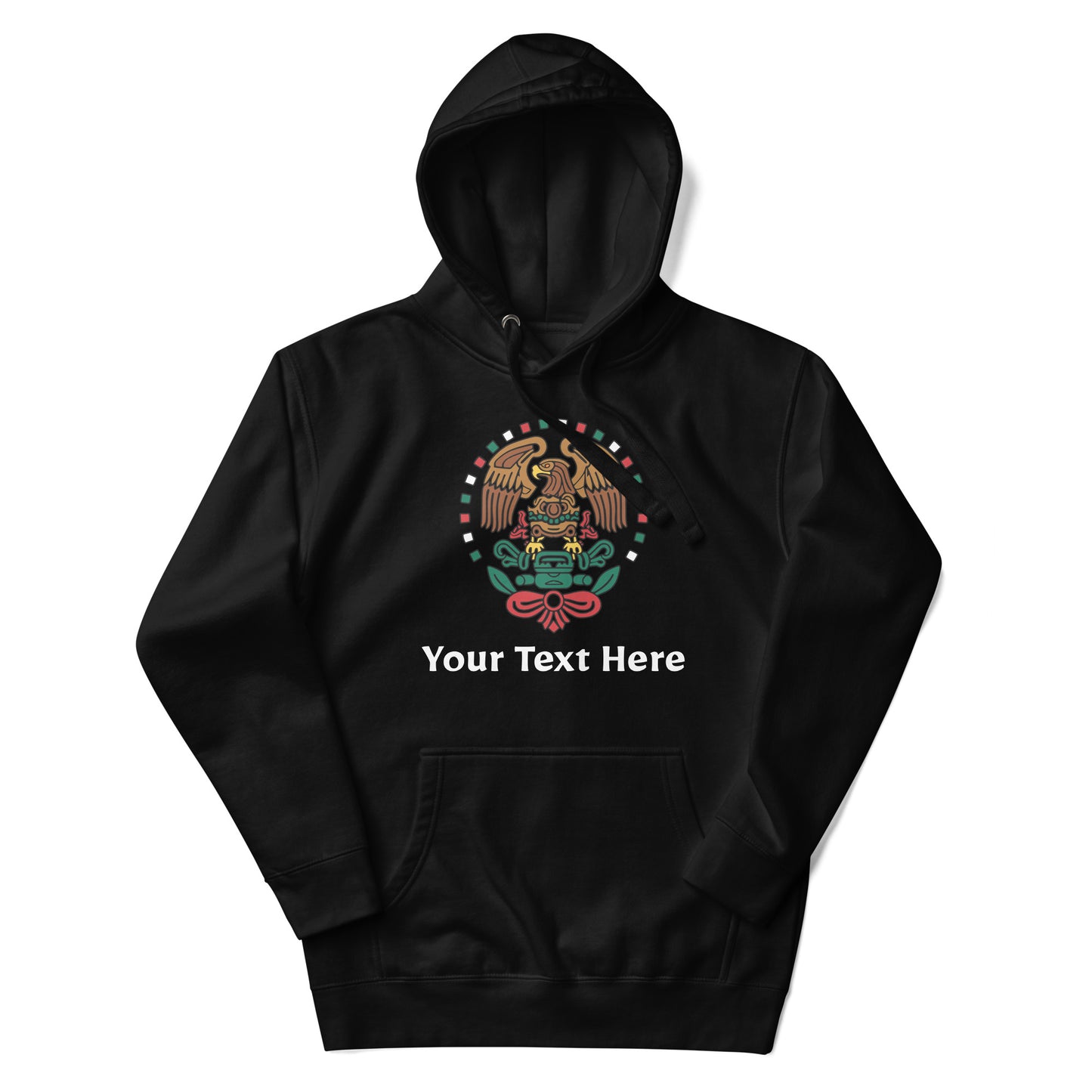 Escudo de Mexico Eagle Emblem Unisex Hoodie