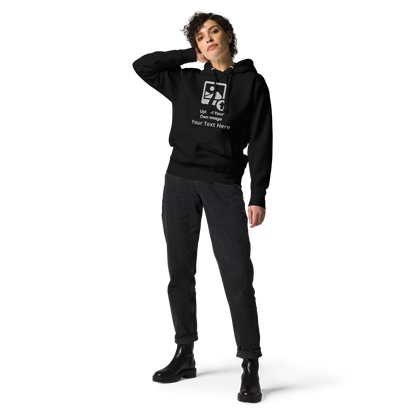 Personalize It Add Your Own Image and Text Unisex Hoodie