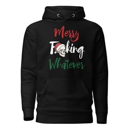 Merry F**king Whatever Christmas Unisex Adult Hoodie