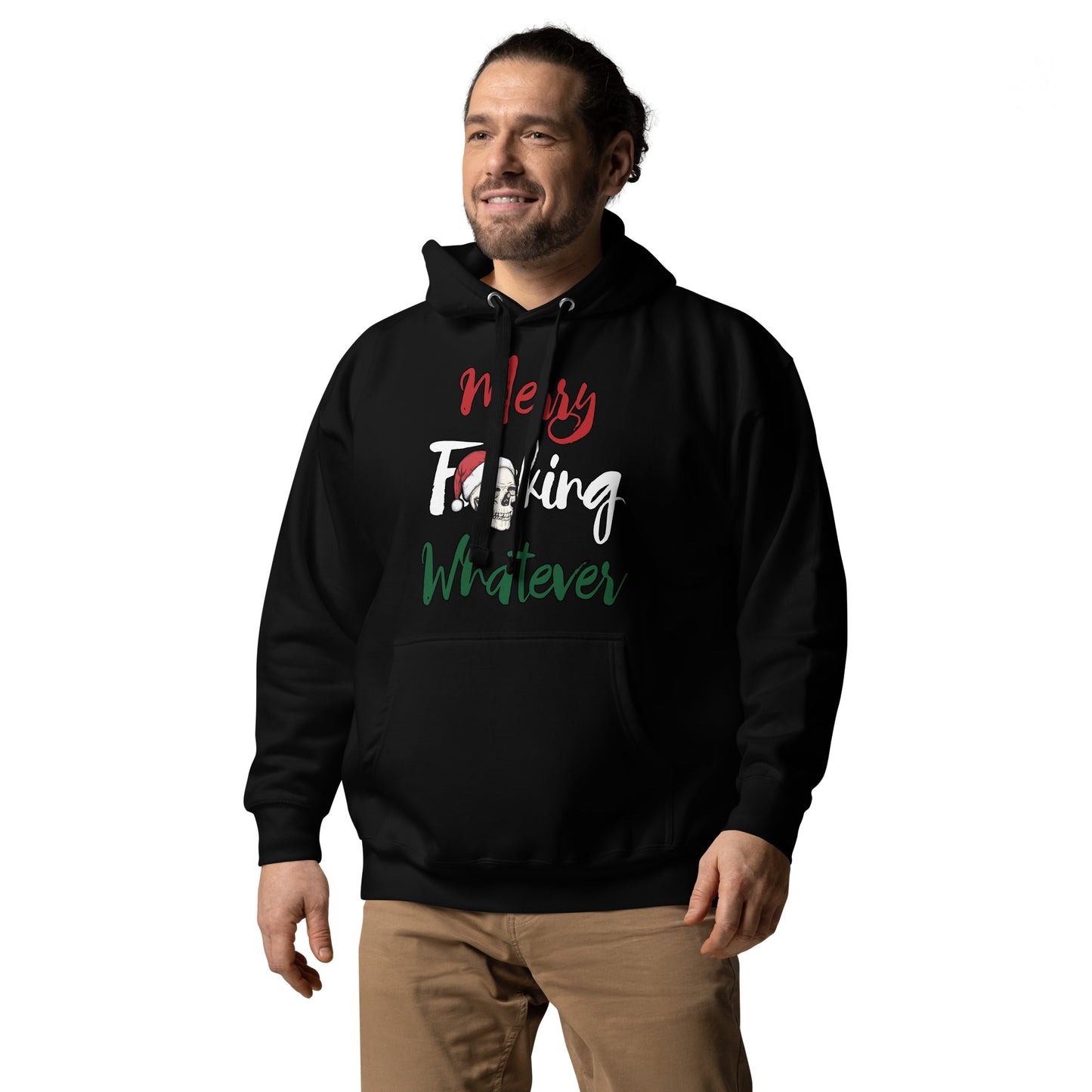 Merry F**king Whatever Christmas Unisex Adult Hoodie