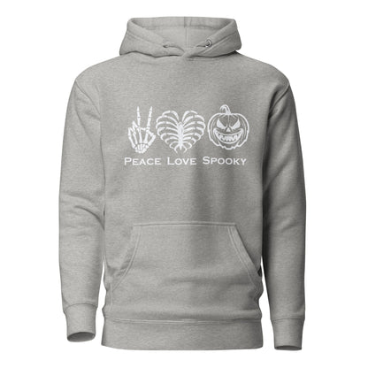 Peace Love Spooky Pumpkin Unisex Hoodie