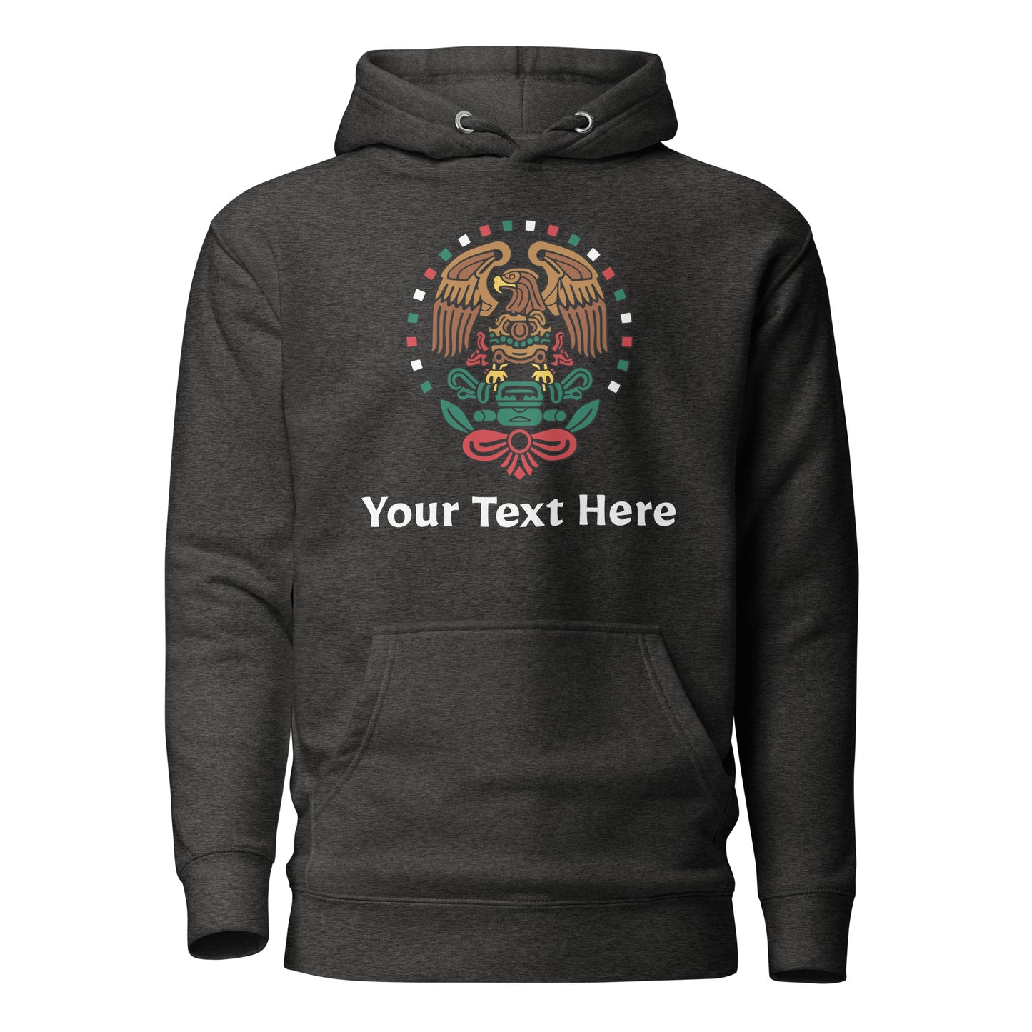 Escudo de Mexico Eagle Emblem Unisex Hoodie