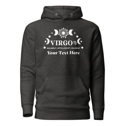 Virgo Zodiac Sign Attributes Unisex Hoodie