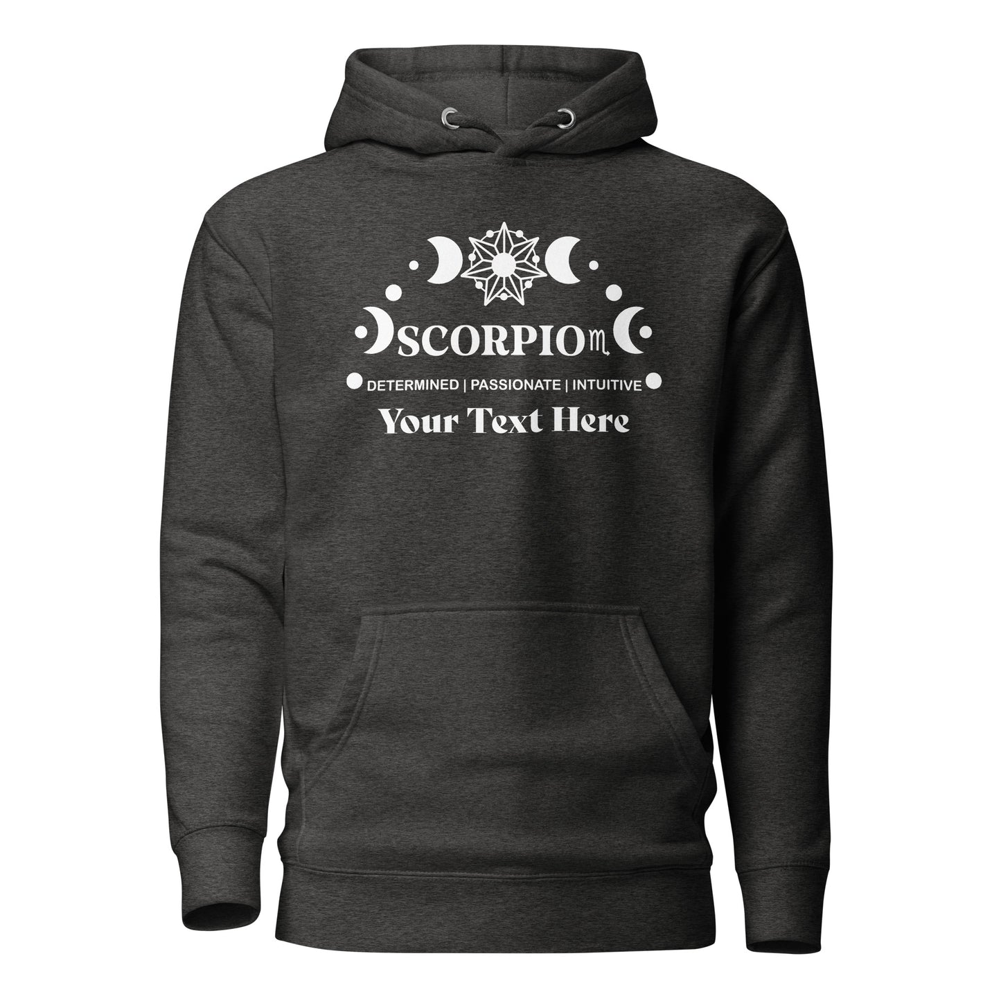 Scorpio Zodiac Sign Attributes Unisex Hoodie