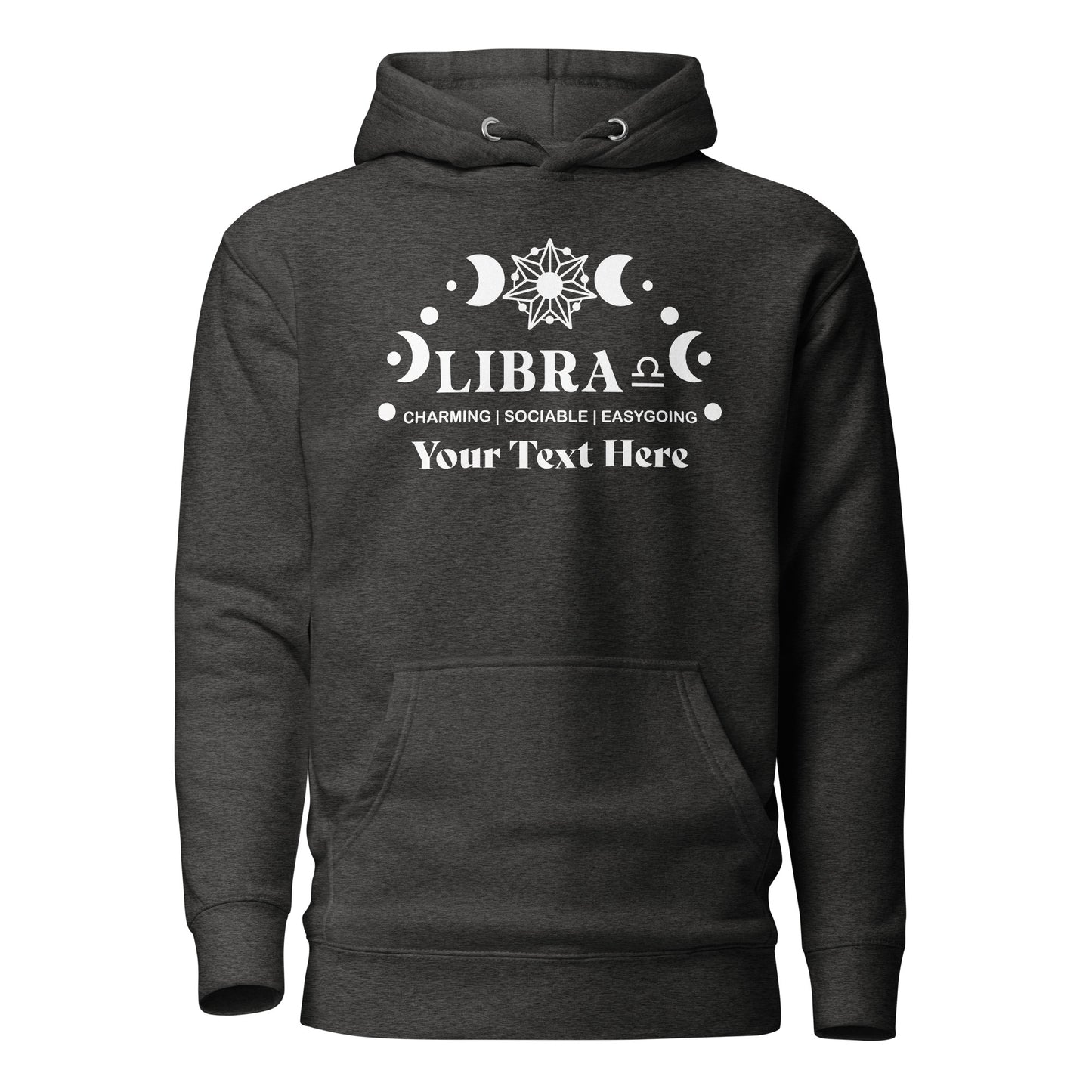 Libra Zodiac Sign Attributes Unisex Hoodie